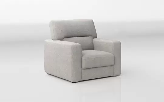 Corneto Armchair with Sliding Footrest