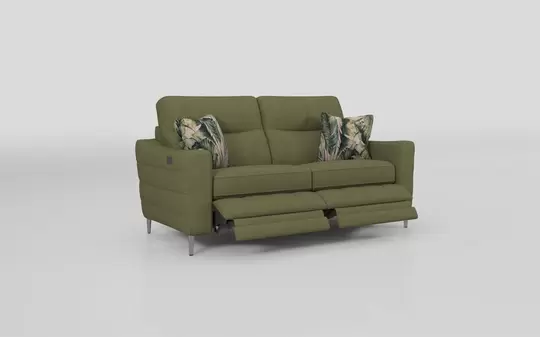Paradiso Fabric 2 Seater Power Recliner Sofa