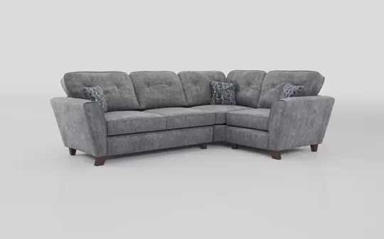 Living Esme Fabric 2 Corner 1 Sofa