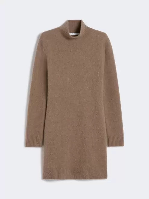 Stretch cashmere yarn dress
