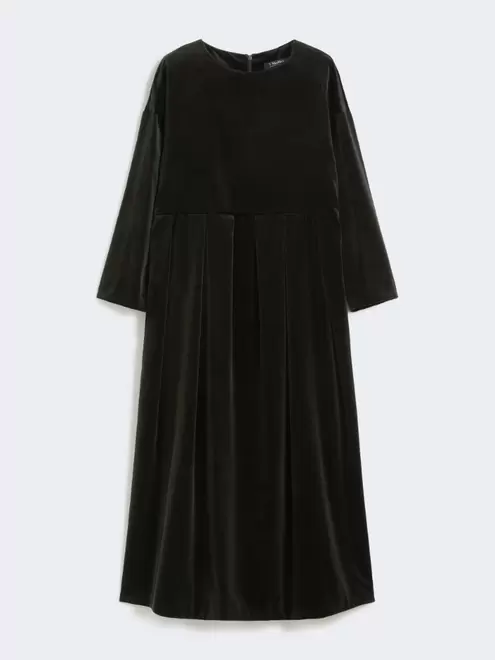 Cotton velvet dress