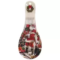 Santa on Christmas Eve Spoon Rest