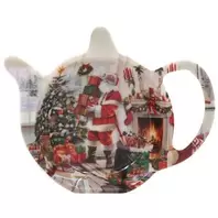 Santa on Christmas Eve Teabag Tidy