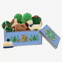 Biscuiteers Hand Iced Winter Walk Luxe Tin