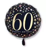 Lets Party Foil 60th Balloon