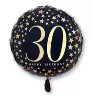 Lets Party Foil 30th Balloon