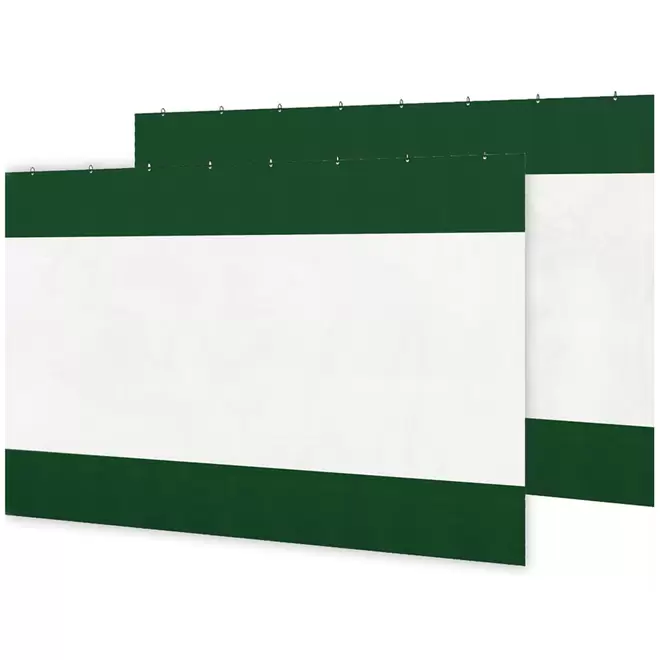 Outsunny Green Pergola Side Panels 3 x 2m