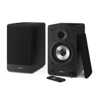 SHARP Bookshelf Speakers 2 Way Active 60W RMS 2x 30W Bluetooth USB Optical AUX