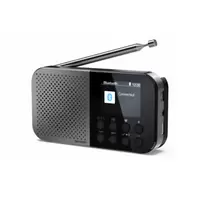 SHARP Osaka Pocket Portable Digital Radio DAB+ BestTune Storm Grey DR-P520(GY)