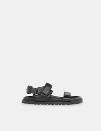 Leather Riptape Sandals
