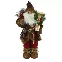 60cm Santa with Red Check Coat