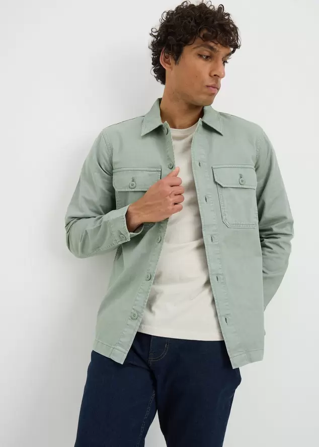 Green Dyed Shacket