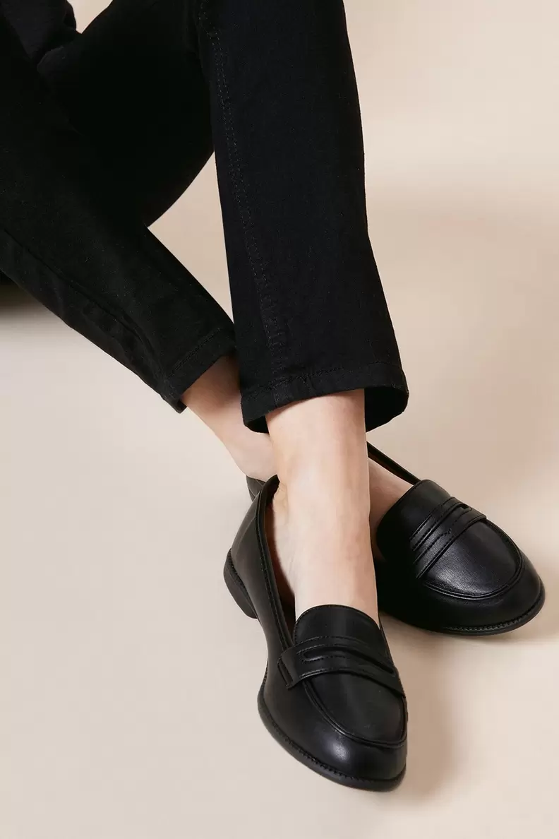 Wide Fit Lara Penny Loafers