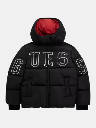 Logo puffer jacket