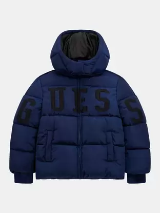 Logo puffer jacket