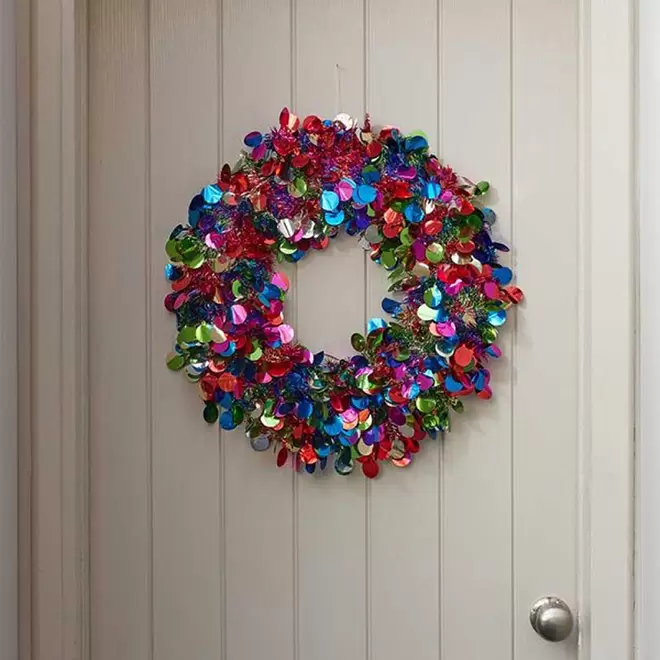 Three Kings Bauble Wreath (45cm)