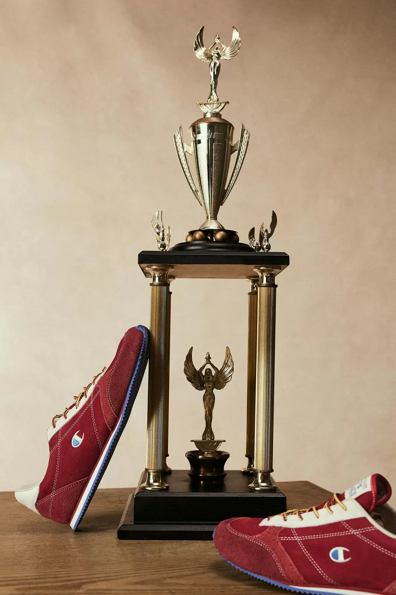 CHAMPION ® X ZARA LEATHER TRAINERS