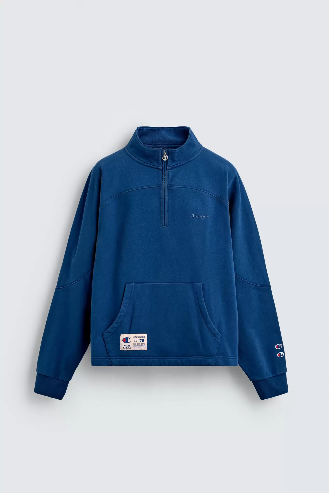 CHAMPION ® X ZARA QUARTER-ZIP SWEATSHIRT