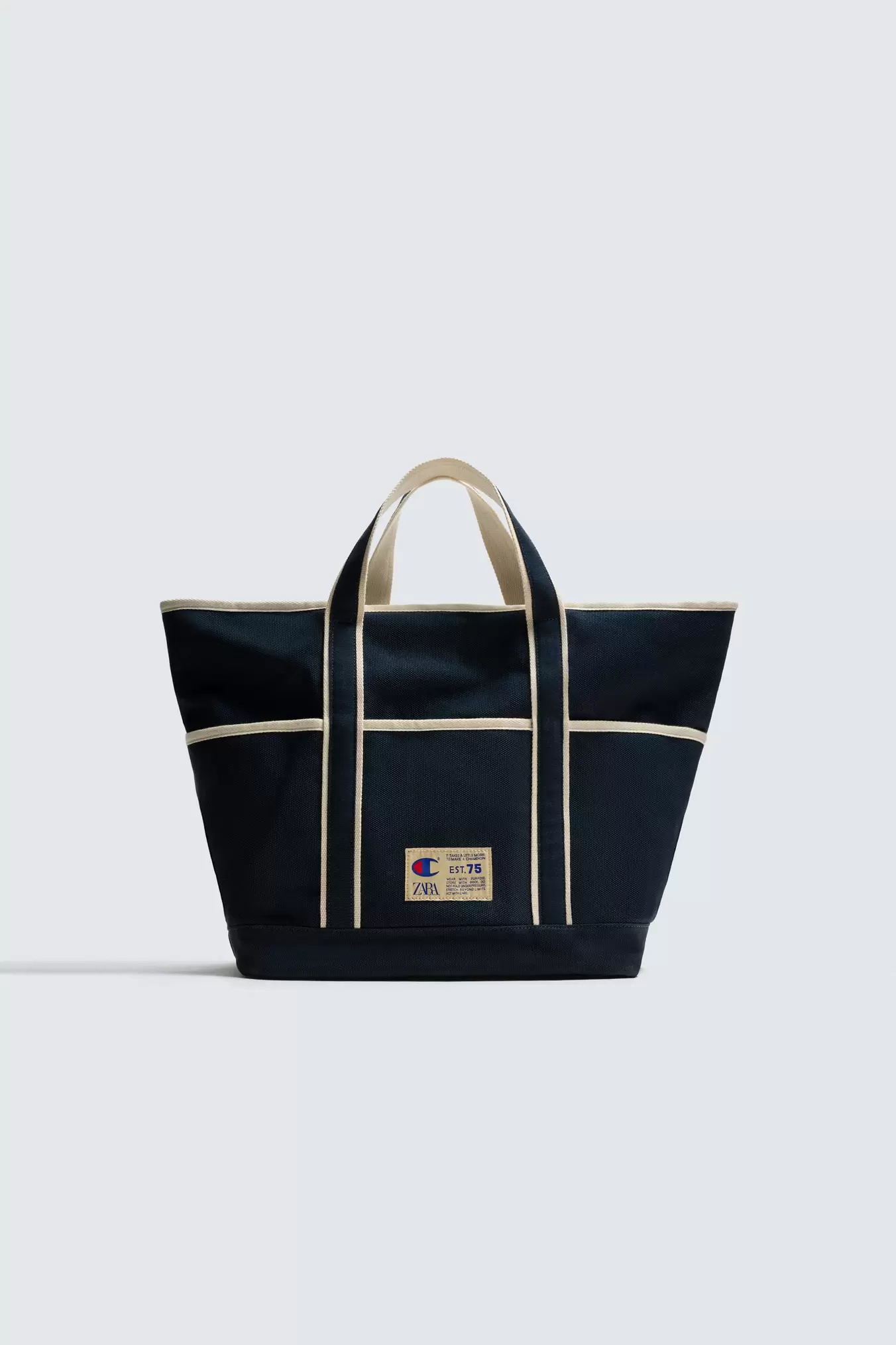 FABRIC TOTE BAG CHAMPION ® X ZARA