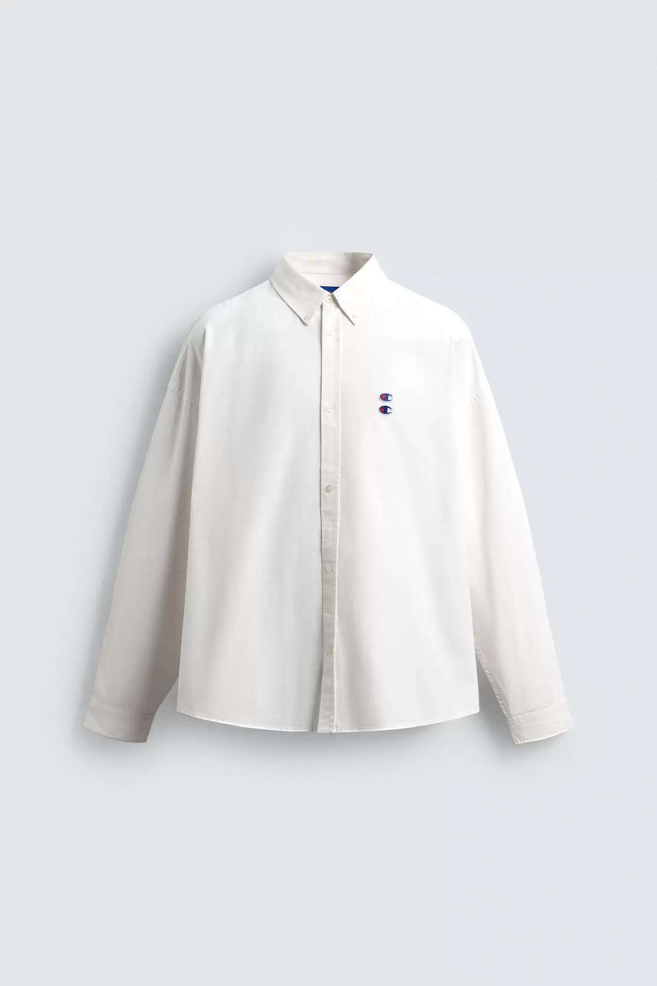 CHAMPION ® X ZARA OXFORD SHIRT WITH PATCHES