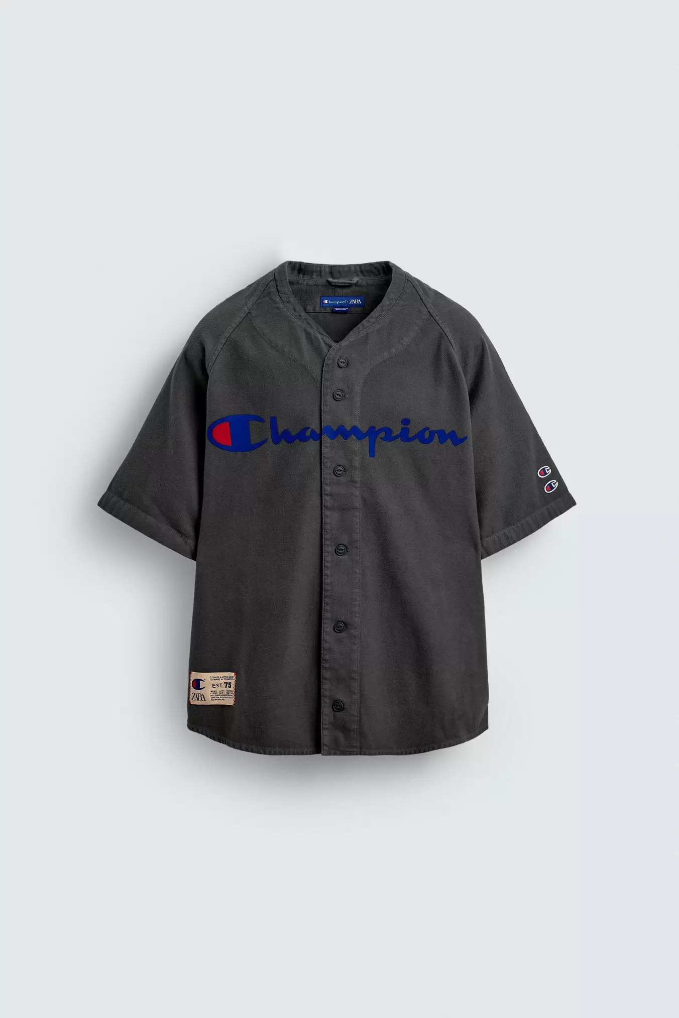 CHAMPION ® X ZARA PRINTED BASEBALL SHIRT