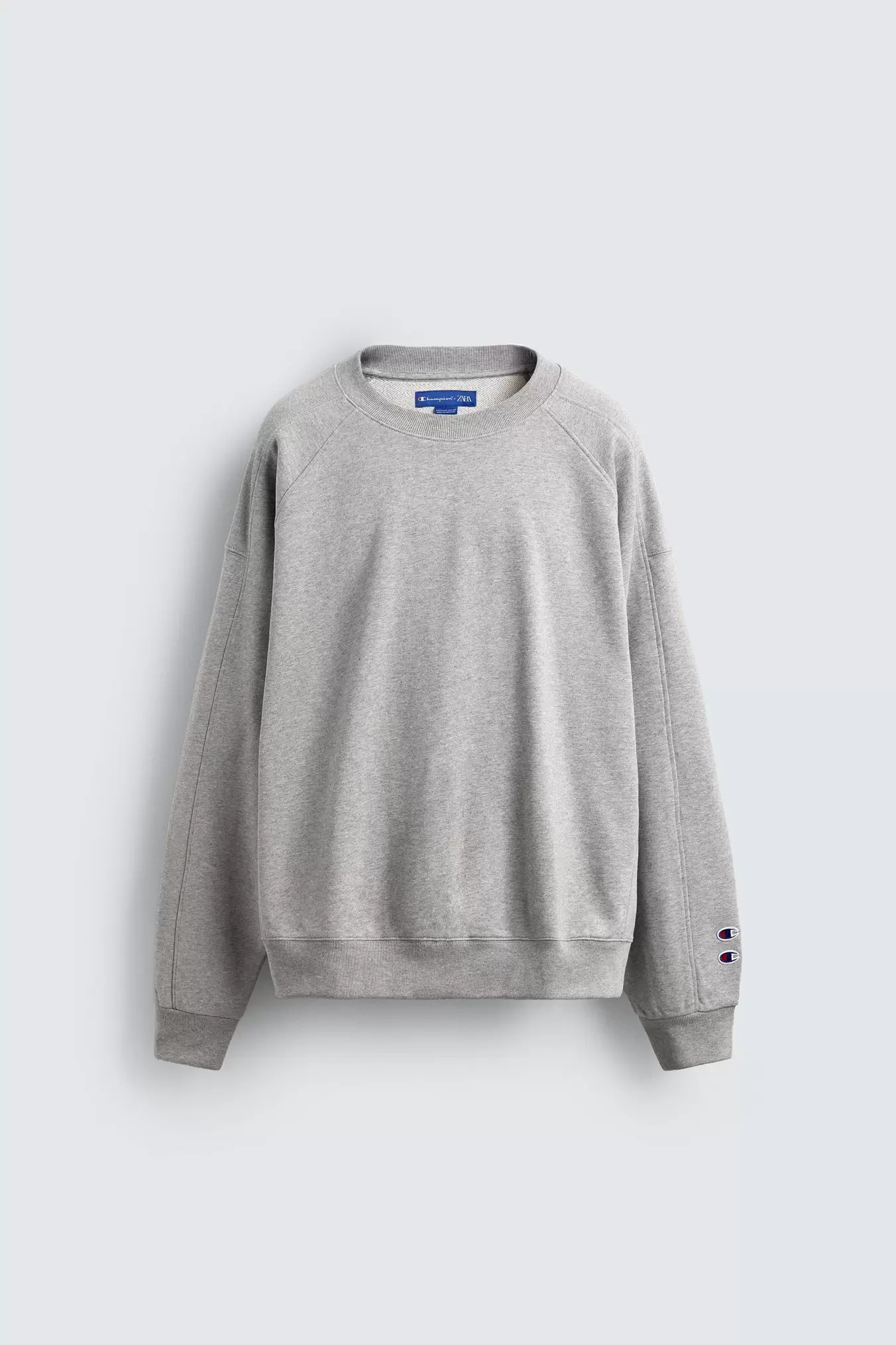CHAMPION ® X ZARA PATCH CREW NECK SWEATSHIRT
