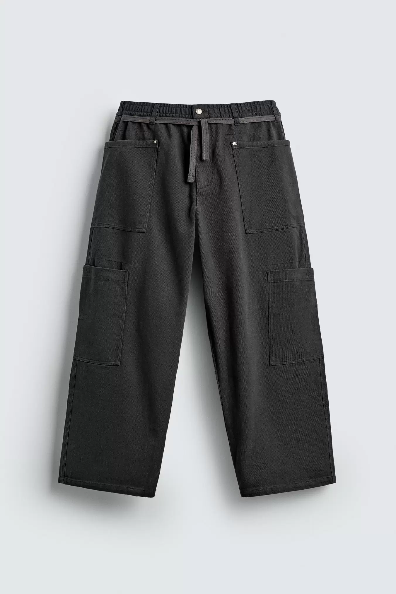 CHAMPION ® X ZARA DRAWSTRING CARGO TROUSERS