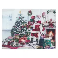 Santa on Christmas Eve Cutting Board