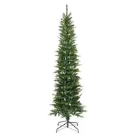 7ft Slim Fir Green Tree Artificial Christmas Tree