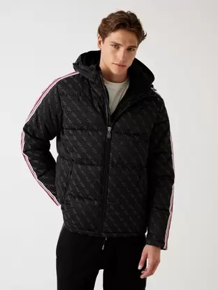 4G hooded puffer jacket