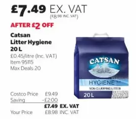 Litter Hygiene 20 L
