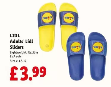Lidl - Adults' Sliders