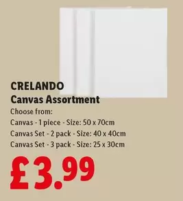 Canvas Assortment