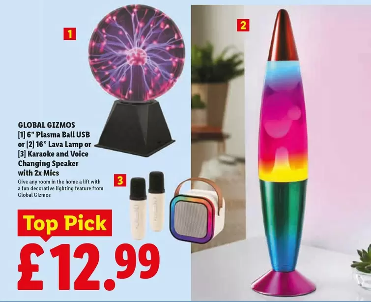 Speaker - Plasma Ball USB or Lava Lamp