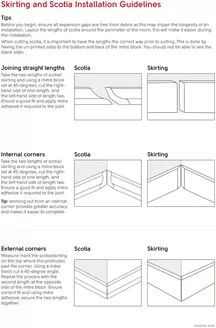 Karndean catalogue in Knaresborough | Skirting and Scotia Installation Guidelines | 2025-06-13T00:00:00.000Z - 2026-06-30T00:00:00.000Z