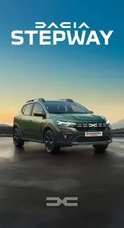 Dacia catalogue in Edinburgh | DACIA STEPWAY | 2025-07-01T00:00:00.000Z - 2025-12-30T00:00:00.000Z