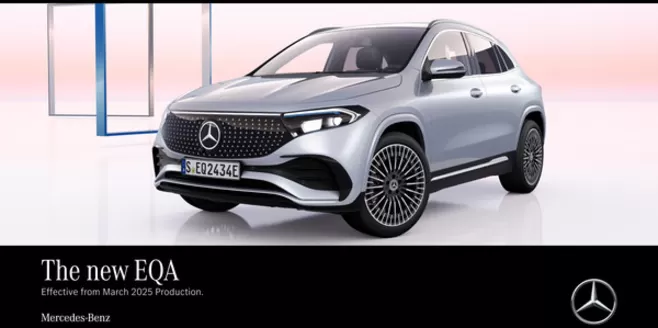 Mercedes-Benz catalogue in Portadown | eqa SR1123 | 2025-07-03T00:00:00.000Z - 2026-07-03T00:00:00.000Z