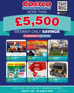 Costco catalogue | Great offer for bargain hunters | 2025-07-07T00:00:00.000Z - 2025-08-03T00:00:00.000Z