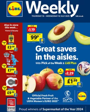 Lidl catalogue in Camberley | Great offer for bargain hunters | 2025-07-10T00:00:00.000Z - 2025-07-16T00:00:00.000Z