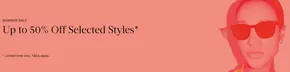 Sunglass Hut catalogue in Greenwich | Up To 50% Off Selected Styles | 2025-07-16T00:00:00.000Z - 2025-07-28T00:00:00.000Z