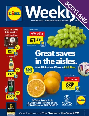 Lidl catalogue in West Bromwich | Save now with our deals | 2025-07-24T00:00:00.000Z - 2025-07-30T00:00:00.000Z