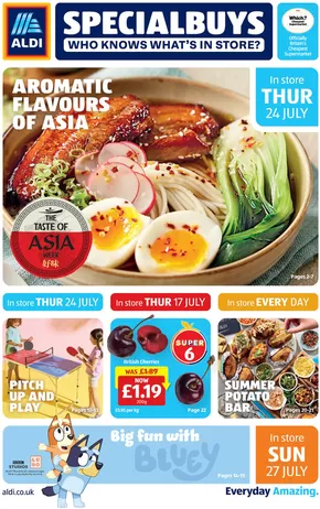 Aldi catalogue in Barnsley | Discounts and promotions | 2025-07-24T00:00:00.000Z - 2025-07-27T00:00:00.000Z