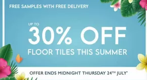 Walls and Floors catalogue in Busby | Up To 30% Off Floor Tiles This Summer | 2025-07-23T00:00:00.000Z - 2025-08-26T00:00:00.000Z