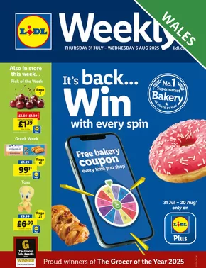 Lidl catalogue in Gosport | Save now with our deals | 2025-07-31T00:00:00.000Z - 2025-08-06T00:00:00.000Z