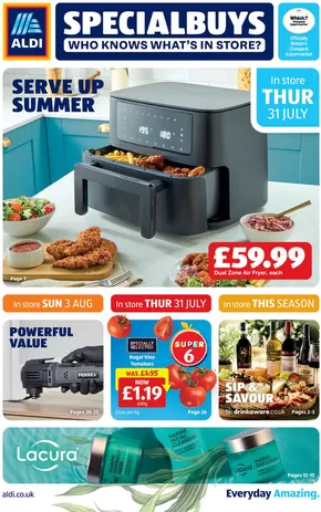 Aldi catalogue in Godalming | Aldi weekly offers | 2025-07-31T00:00:00.000Z - 2025-08-03T00:00:00.000Z