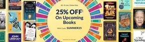 Waterstones Booksellers catalogue in Edinburgh | 25% Off | 2025-07-30T00:00:00.000Z - 2025-08-14T00:00:00.000Z