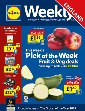Lidl catalogue in Cardiff | Current bargains and offers | 2025-08-07T00:00:00.000Z - 2025-08-13T00:00:00.000Z