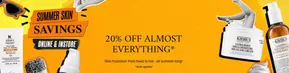 Kiehl's catalogue in Cardiff | 20% Off Almost Everythig | 2025-07-31T00:00:00.000Z - 2025-08-21T00:00:00.000Z