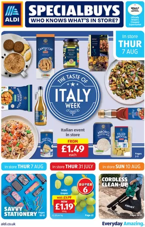 Aldi catalogue in St Austell | Aldi weekly offers | 2025-07-31T00:00:00.000Z - 2025-08-10T00:00:00.000Z