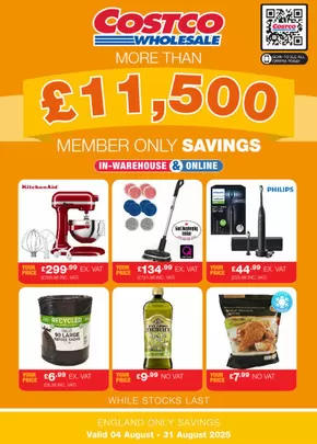 Costco catalogue in Newtongrange | Our best bargains | 2025-08-04T00:00:00.000Z - 2025-08-31T00:00:00.000Z